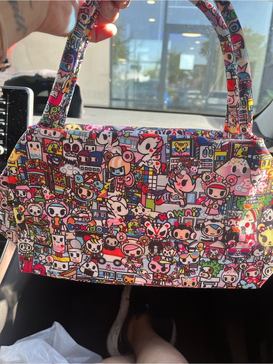 tokidoki Handbags - Tokodoki Multicolor Kawaii Character Print Lunch Tote Bag